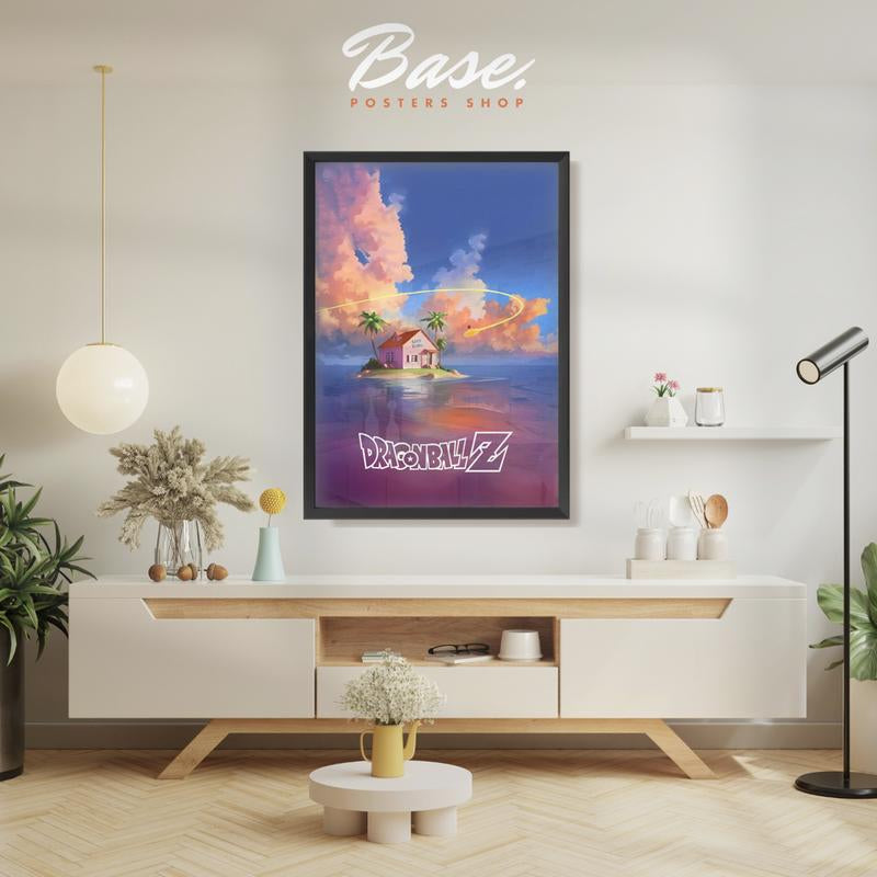 DRAGON BALL Z HOUSE - POSTER NO FRAME