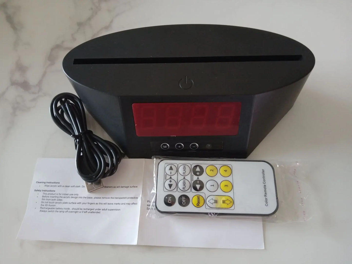 Wireless Charging Desk Lamp with Night Light