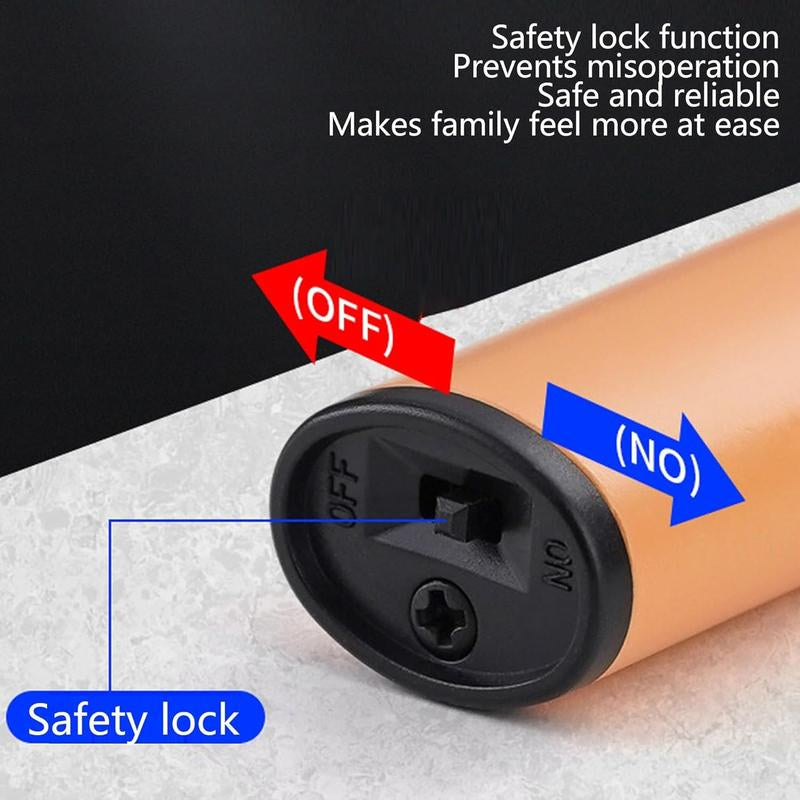 Electric Arc Flameless Lighter Windproof with Safety Lock USB Fast Charging Data Cable for Camping BBQ Candle