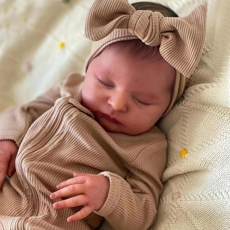 49Cm Reborn Baby Doll,3D-Painted Skin with Visible Veins Realistic,Newborn Gifts