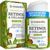 Retinol Cream for Face anti Aging Face Moisturizer with Collagen & Hyaluronic