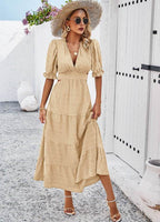 Open Back Midi Dress