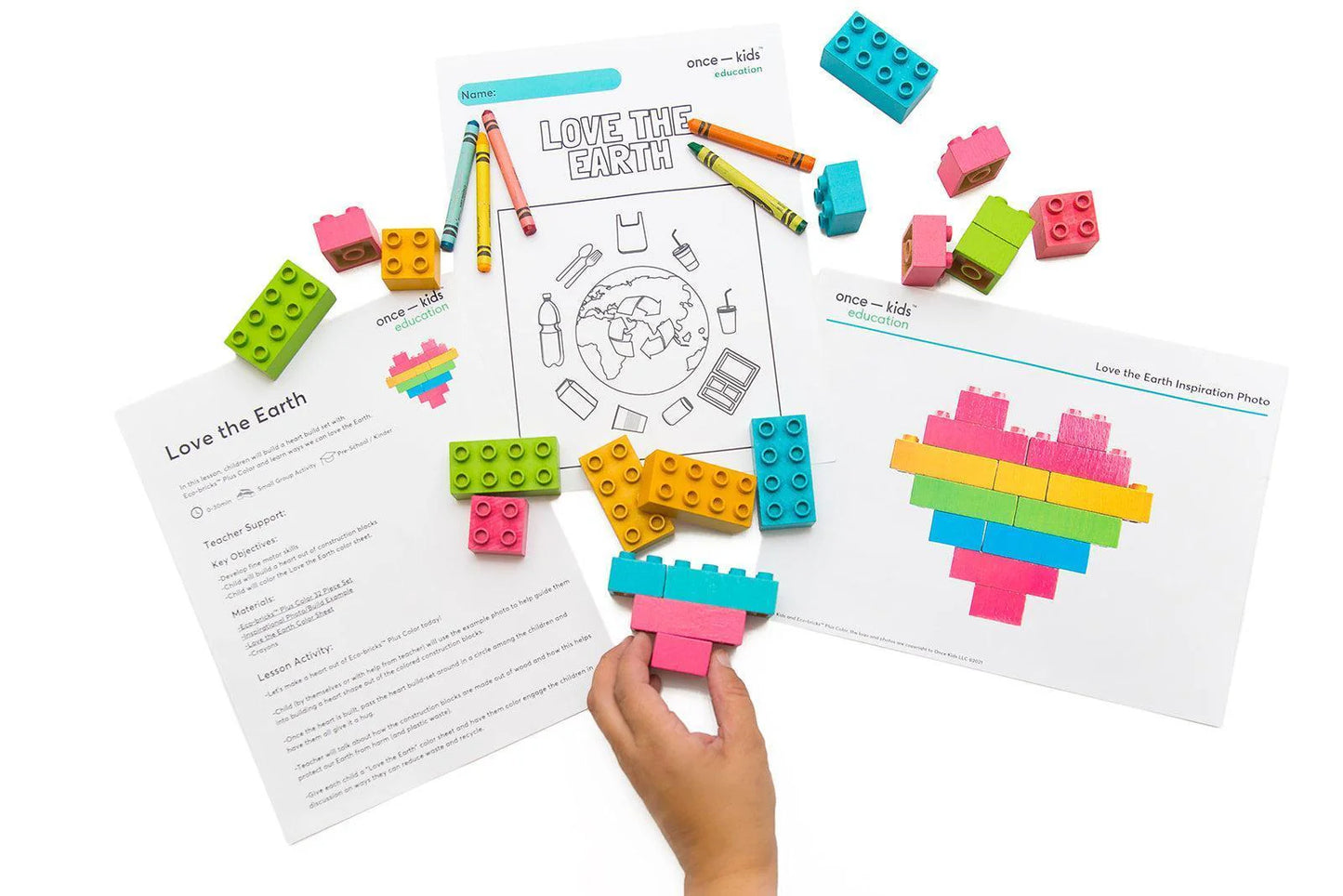 Ecobricks™ plus Color Education 32Pcs