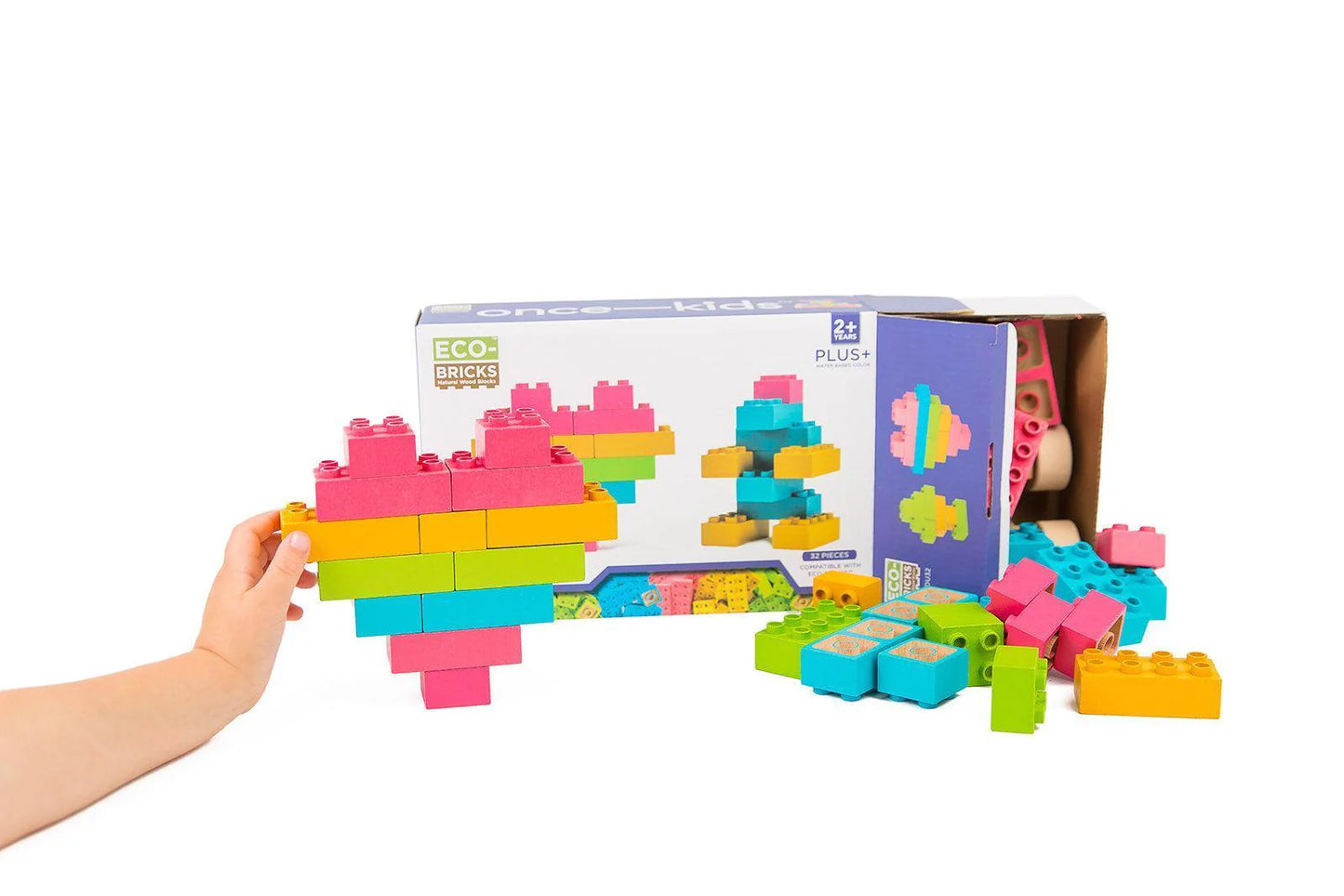 Ecobricks™ plus Color Education 32Pcs