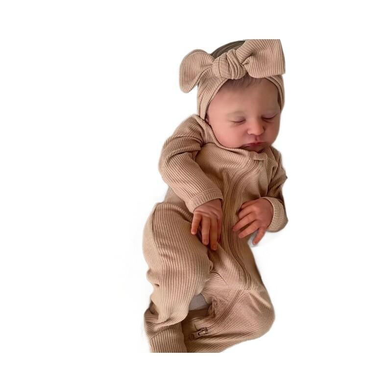 49Cm Reborn Baby Doll,3D-Painted Skin with Visible Veins Realistic,Newborn Gifts