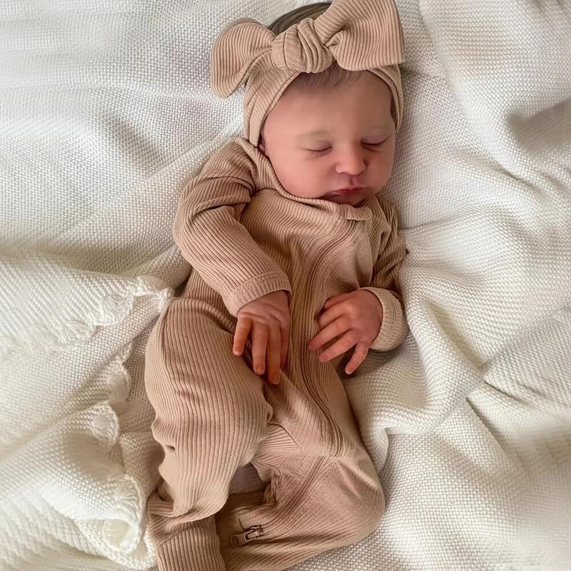 49Cm Reborn Baby Doll,3D-Painted Skin with Visible Veins Realistic,Newborn Gifts