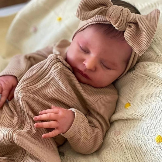 49Cm Reborn Baby Doll,3D-Painted Skin with Visible Veins Realistic,Newborn Gifts