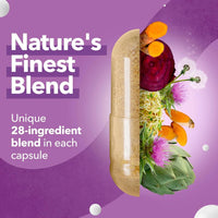 Liver Cleanse and Detox Formula Milk Thistle, Artichoke Extract, Dandelion, and Apple Cider Vinegar Liver Health Supplement