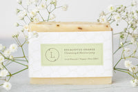 2x Eucalyptus Natural Handmade Soap Bar, Fresh Cold Process Soap-3