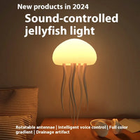 Jellyfish Mood Lamp LED Jellyfish Night Light Portable Jellyfish Lamp Smart Table Lamp for Bedside Desk