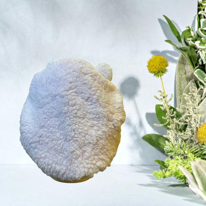 Luxury White Teddy Satin-Lined Bonnet - 3D Plush Bonnets, Adjustable, Stylish, Daily Hair Care, Bonnet