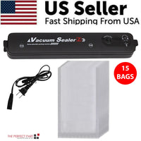 Vacuum Sealer Machine Food Preservation Storage Saver Automatic with Seal Bag