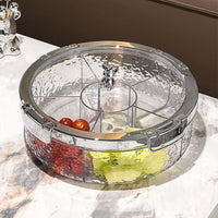 Ripple Seal Snack Box Compartment Food Storage Tray Dried Fruit Snack Tray Snacks Nuts Storage Box Dried Fruit Tray 정리함
