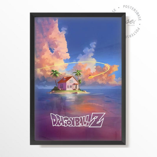DRAGON BALL Z HOUSE - POSTER NO FRAME