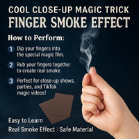 Magic Prop Tool Ultimate Magic Kit Cool Close-Up Magic Trick Finger'S Smoke Hell'S Smoke Stage Stuffs Fantasy Props