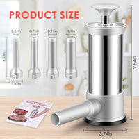 Sausage Stuffer with 4 Different Sizes Stuffing Tubes Sausage Stufferquick Sausage Stufferfillersyringesmall Sausage Tools